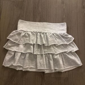 Cotton On Body XS Heather Gray Skirt